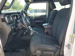 2020 Jeep Gladiator Sport S with VIN 1C6HJTAG3LL130331, listed as a Copart auction lot 58130105 with 103,195 mi miles and Salvage title. Bid and sale history available at DreamBid. Image 7.