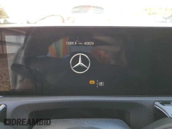2021 Mercedes-Benz CLA with VIN W1K5J5BB1MN151622, listed as a Copart auction lot 69199904 with 40,824 mi miles and Salvage Title. Bid and sale history available at carsss.com. Image 9.