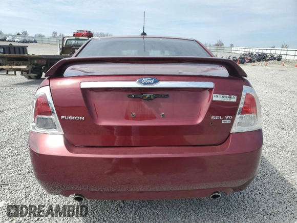 2007 Ford Fusion SEL with VIN 3FAHP02127R179422, listed as a Copart auction lot 50730765 with 106,999 mi miles and Salvage Title. Bid and sale history available at carsss.com. Image 6.