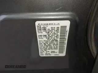 2012 Infiniti FX35 with VIN JN8AS1MW1CM152650, listed as a IAAI auction lot 41277543 with 1 mi miles. Bid and sale history available at carsss.com. Image 9.