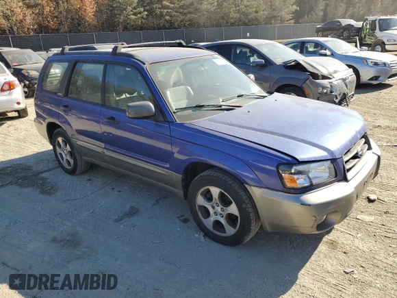 2003 Subaru Forester XS with VIN JF1SG65643H727254, listed as a Copart auction lot 78427674 with 231,553 mi miles and Clean Title. Bid and sale history available at carsss.com. Image 4.