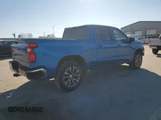 2022 Chevrolet Silverado 1500 LT with VIN 1GCUDDET1NZ607687, listed as a Copart auction lot 88937675 with 59,934 mi miles and Salvage Title. Bid and sale history available at DreamBid. Image 3.