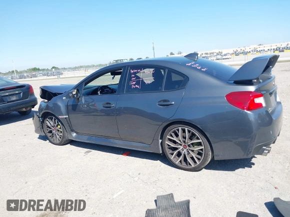 2021 Subaru WRX STI Limited with VIN JF1VA2W69M9813192, listed as a IAAI auction lot 41772385 with 47,644 mi miles. Bid and sale history available at carsss.com. Image 14.