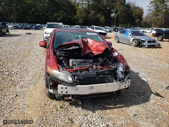 2012 Honda Civic Cpe Si with VIN 2HGFG4A5XCH705140, listed as a Copart auction lot 42566635 with 0 mi miles and Salvage Title. Bid and sale history available at carsss.com. Image 11.