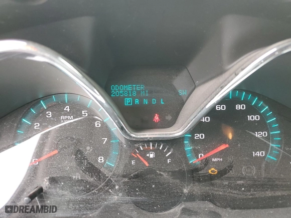 2014 Chevrolet Traverse LT with VIN 1GNKRGKD7EJ194722, listed as a Copart auction lot 52998355 with 205,818 mi miles and Clean Title. Bid and sale history available at carsss.com. Image 9.