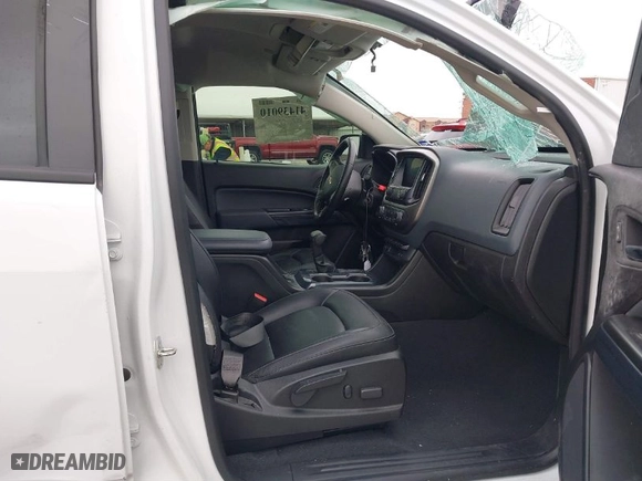 2019 Chevrolet Colorado 4WD Z71 with VIN 1GCGTDEN3K1317883, listed as a IAAI auction lot 41439010 with 34,306 mi miles. Bid and sale history available at carsss.com. Image 5.