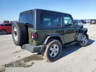 2020 Jeep Wrangler Sport S с VIN 1C4GJXAN4LW350067, выставлен на аукционе Copart как лот 89329535 с пробегом 74 668 миль миль и Списание • Salvage title. История ставок и продаж доступна на DreamBid. Изображение 3.