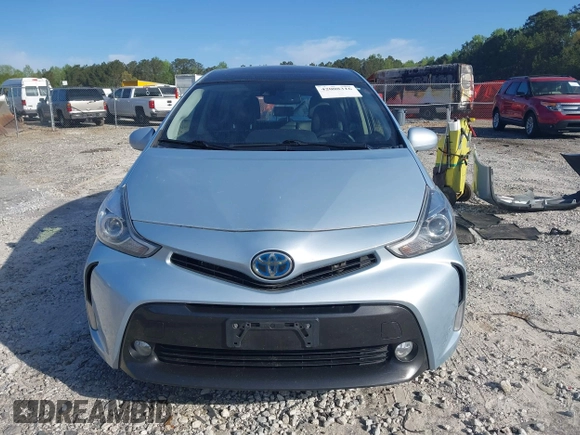 2016 Toyota Prius v Two with VIN JTDZN3EU2GJ042440, listed as a IAAI auction lot 42008316 with 160,000 mi miles. Bid and sale history available at carsss.com. Image 13.