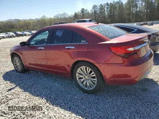 2011 Chrysler 200 Limited with VIN 1C3BC2FB3BN594937, listed as a Copart auction lot 48230555 with 158,382 mi miles and Salvage Title. Bid and sale history available at carsss.com. Image 2.