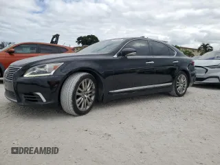 2015 Lexus LS with VIN JTHBL5EF6F5136671, listed as a Copart auction lot 81517664 with 35,195 mi miles and Salvage Title. Bid and sale history available at carsss.com. Image 1.