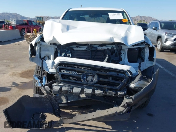 2021 Toyota Tacoma SR with VIN 3TYRX5GN8MT013815, listed as a IAAI auction lot 42311783 with 28,327 mi miles and . Bid and sale history available at DreamBid. Image 12.