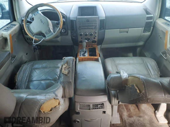 2004 Infiniti QX56 with VIN 5N3AA08C24N804778, listed as a Copart auction lot 53715775 with 183,725 mi miles and Salvage Title. Bid and sale history available at DreamBid. Image 8.