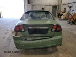 2001 Honda Civic LX z VIN 2HGES16581H519496, wystawiony jako Copart lot #56587845 z przebiegiem 145 971 mil mil oraz Nie do naprawy • Non repairable. Historia ofert i sprzedaży dostępna na DreamBid. Obrazek 6.