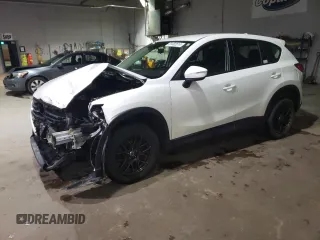 2016 Mazda CX-5 Sport with VIN JM3KE2BE2G0828003, listed as a Copart auction lot 81482614 with 190,993 mi miles and Salvage Title. Bid and sale history available at carsss.com. Image 1.