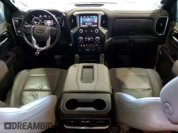 2021 GMC Sierra 1500 SLT with VIN 3GTP8DED1MG232165, listed as a Copart auction lot 76678214 with 112,274 mi miles and Clean title. Bid and sale history available at DreamBid. Image 8.