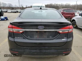 2018 Ford Fusion SE with VIN 3FA6P0T97JR133488, listed as a Copart auction lot 42704905 with 100,553 mi miles and Salvage Title. Bid and sale history available at carsss.com. Image 6.