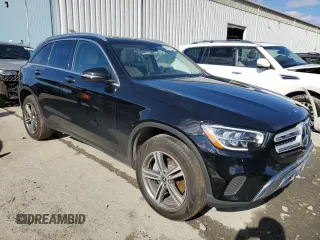 2020 Mercedes-Benz GLC with VIN WDC0G8EB2LF755117, listed as a Copart auction lot 44965135 with 45,725 mi miles and Salvage Title. Bid and sale history available at carsss.com. Image 4.