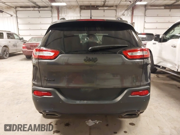 2018 Jeep Cherokee Limited with VIN 1C4PJMDX0JD617273, listed as a IAAI auction lot 41371684 with 91,821 mi miles. Bid and sale history available at carsss.com. Image 16.