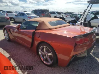2015 Chevrolet Corvette 3LT with VIN 1G1YF3D73F5124116, listed as a Copart auction lot 73741374 with 0 mi miles and Non Repairable. Bid and sale history available at carsss.com. Image 2.