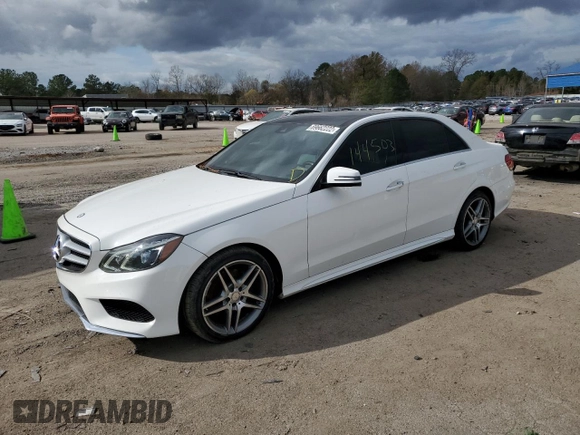2016 Mercedes-Benz E-Class E 350 Sport with VIN WDDHF5KB4GB262654, listed as a Copart auction lot 69662222 with 144,503 mi miles. Bid and sale history available at carsss.com. Image 1.