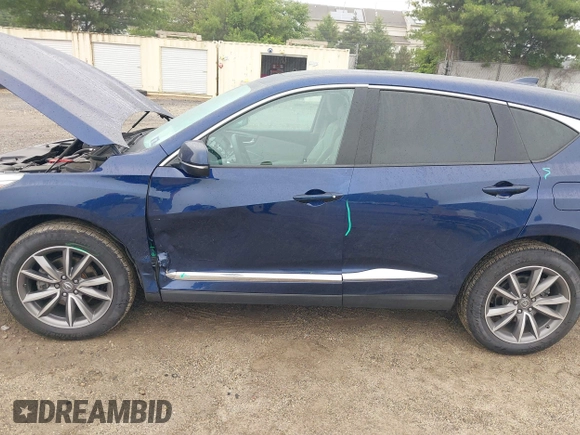 2019 Acura RDX Technology with VIN 5J8TC2H57KL032589, listed as a IAAI auction lot 42458684 with 53,372 mi miles and . Bid and sale history available at DreamBid. Image 4.