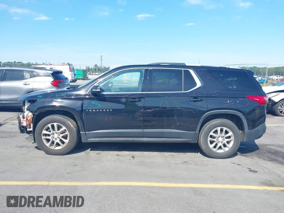 2018 Chevrolet Traverse LT Cloth with VIN 1GNERGKW3JJ138334, listed as a IAAI auction lot 42422939 with 98,060 mi miles and . Bid and sale history available at DreamBid. Image 15.