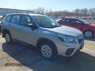 2020 Subaru Forester with VIN JF2SKADC3LH452240, listed as a IAAI auction lot 41795669 with 46,443 mi miles. Bid and sale history available at carsss.com. Image 1.
