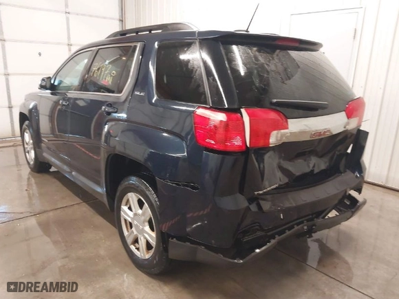 2015 GMC Terrain SLE with VIN 2GKALREK0F6421487, listed as a IAAI auction lot 41005391 with 76,197 mi miles. Bid and sale history available at carsss.com. Image 3.