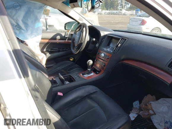 2008 Infiniti G35 x z VIN JNKBV61F68M251351, wystawiony jako IAAI lot #41712222 z przebiegiem Nie podano mil oraz . Historia ofert i sprzedaży dostępna na DreamBid. Obrazek 5.