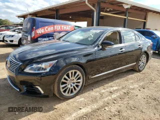 2015 Lexus LS with VIN JTHBL5EF5F5136712, listed as a Copart auction lot 80684844 with 38,303 mi miles and Salvage Title. Bid and sale history available at carsss.com. Image 1.