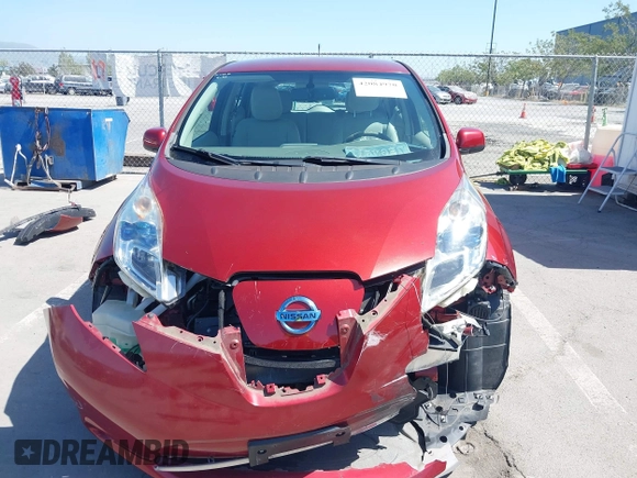 2013 Nissan LEAF SL with VIN 1N4AZ0CP5DC418535, listed as a IAAI auction lot 42084970 with 51,361 mi miles and . Bid and sale history available at DreamBid. Image 6.