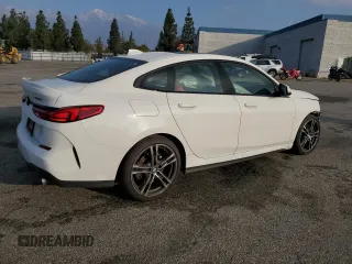 2021 BMW 2 Series 228i xDrive with VIN WBA73AK00M7G75305, listed as a Copart auction lot 43226895 with 38,598 mi miles and Salvage Title. Bid and sale history available at DreamBid. Image 3.