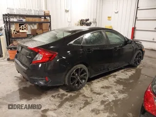 2020 Honda Civic Sedan Sport with VIN 2HGFC2F83LH569159, listed as a IAAI auction lot 41833183 with 97,100 mi miles. Bid and sale history available at carsss.com. Image 4.