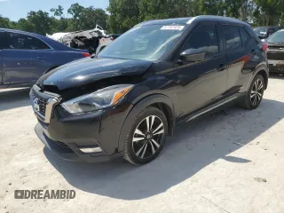 2019 Nissan Kicks SV z VIN 3N1CP5CU2KL511075, wystawiony jako Copart lot #57787425 z przebiegiem 184 596 mil mil oraz Szkoda całkowita • Salvage title. Historia ofert i sprzedaży dostępna na DreamBid. Obrazek 1.