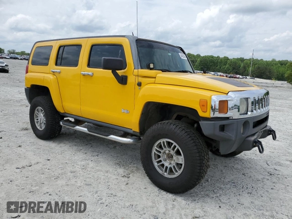 2006 Hummer H3 with VIN 5GTDN136968311311, listed as a Copart auction lot 54820585 with 157,718 mi miles and Clean Title. Bid and sale history available at carsss.com. Image 4.