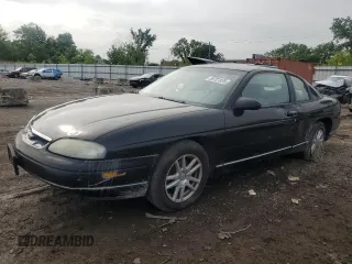 1998 Chevrolet Monte Carlo LS with VIN 2G1WW12M2W9251866, listed as a Copart auction lot 59701835 with 104,203 mi miles and Salvage title. Bid and sale history available at DreamBid. Image 1.