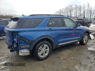 2022 Ford Explorer XLT z VIN 1FMSK8DH9NGC11807, wystawiony jako Copart lot #46702475 z przebiegiem 36 447 mil mil oraz Szkoda całkowita • Salvage title. Historia ofert i sprzedaży dostępna na DreamBid. Obrazek 3.