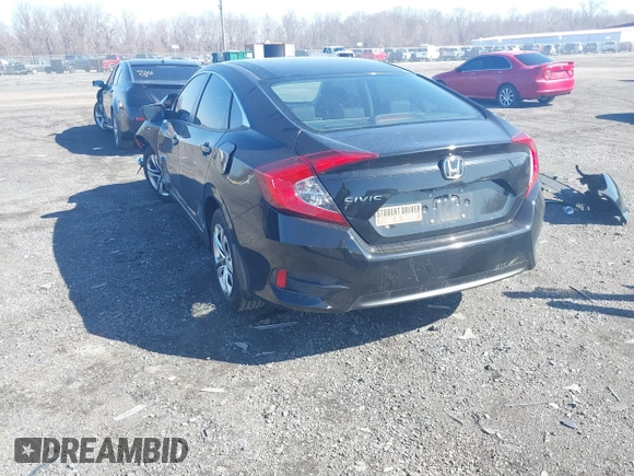 2018 Honda Civic LX with VIN 19XFC2F58JE042456, listed as a IAAI auction lot 41823195 with 45,291 mi miles and . Bid and sale history available at DreamBid. Image 3.
