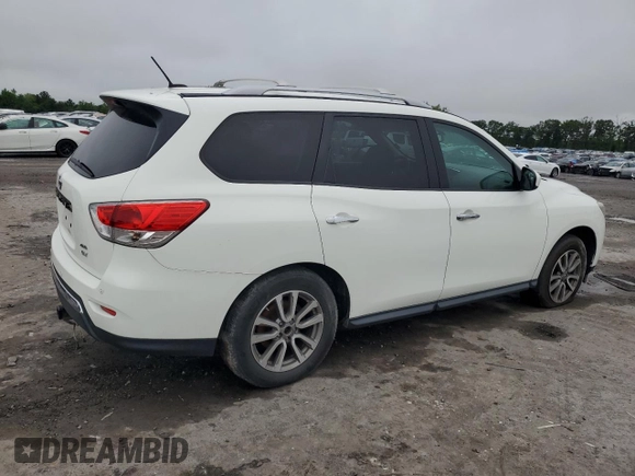 2015 Nissan Pathfinder S z VIN 5N1AR2MM4FC677817, wystawiony jako Copart lot #58961835 z przebiegiem 227 475 mil mil oraz Czysty tytuł • Clean title. Historia ofert i sprzedaży dostępna na DreamBid. Obrazek 3.