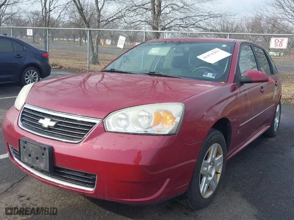 2006 Chevrolet Malibu Maxx LT with VIN 1G1ZT618X6F109327, listed as a IAAI auction lot 41479383 with 107,274 mi miles. Bid and sale history available at carsss.com. Image 2.