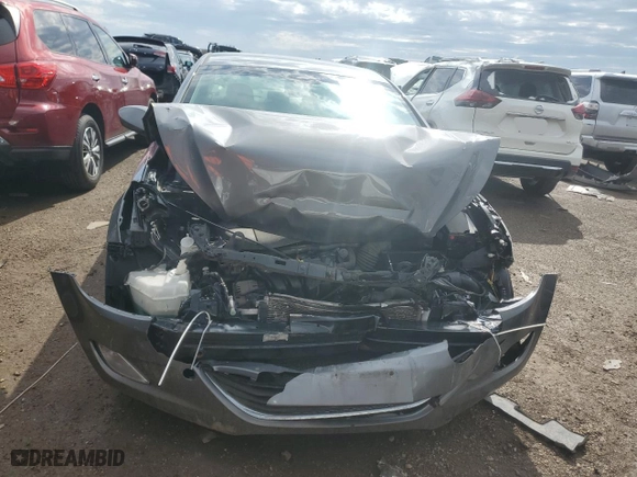 2013 Hyundai Elantra GLS PZEV with VIN 5NPDH4AE3DH443733, listed as a Copart auction lot 50496005 with 135,114 mi miles and Salvage Title. Bid and sale history available at carsss.com. Image 5.