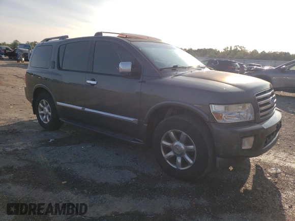 2005 Infiniti QX56 with VIN 5N3AA08C85N803782, listed as a Copart auction lot 68208664 with 215,555 mi miles and Clean Title. Bid and sale history available at carsss.com. Image 4.