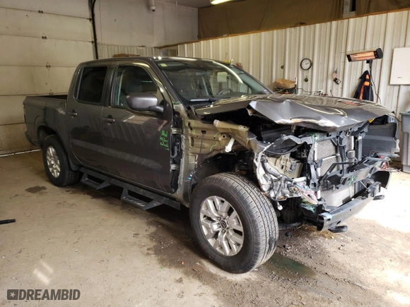 2022 Nissan Frontier PRO-4X with VIN 1N6ED1EK5NN637967, listed as a Copart auction lot 49494875 with 70,713 mi miles and Salvage Title. Bid and sale history available at carsss.com. Image 4.
