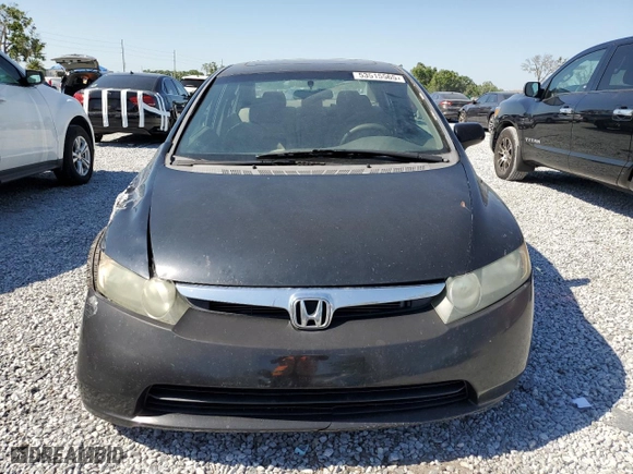 2007 Honda Civic Sdn EX with VIN 1HGFA16857L046752, listed as a Copart auction lot 53515565 with 219,631 mi miles and Salvage Title. Bid and sale history available at carsss.com. Image 5.