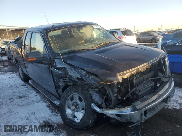 2014 Ford F-150 XL with VIN 1FTFX1ET9EFA56148, listed as a Copart auction lot 42361655 with 240,231 mi miles and Salvage Title. Bid and sale history available at carsss.com. Image 4.