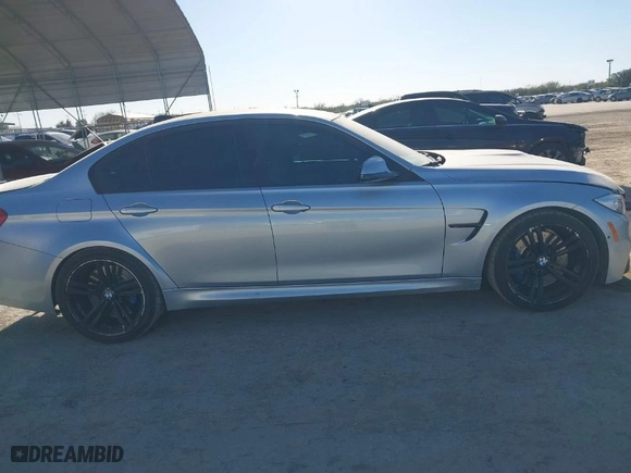 2015 BMW M3 with VIN WBS3C9C58FP804233, listed as a IAAI auction lot 41215074 with 52,123 mi miles. Bid and sale history available at carsss.com. Image 14.