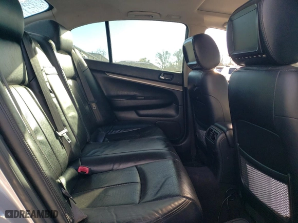 2011 Infiniti G25 Sedan x with VIN JN1DV6AR2BM451805, listed as a Copart auction lot 83650534 with 0 mi miles and Salvage Title. Bid and sale history available at carsss.com. Image 10.