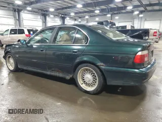 2001 BMW 5 Series 525i with VIN WBADT33481GF40536, listed as a Copart auction lot 48314315 with 165,461 mi miles and Salvage Title. Bid and sale history available at carsss.com. Image 2.