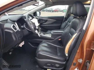 2017 Nissan Murano Platinum with VIN 5N1AZ2MH2HN102643, listed as a Copart auction lot 44619205 with 74,720 mi miles and Salvage Title. Bid and sale history available at carsss.com. Image 7.