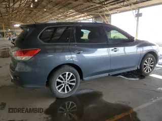 2014 Nissan Pathfinder S with VIN 5N1AR2MM5EC690946, listed as a Copart auction lot 53837085 with 167,630 mi miles and Clean Title. Bid and sale history available at carsss.com. Image 3.